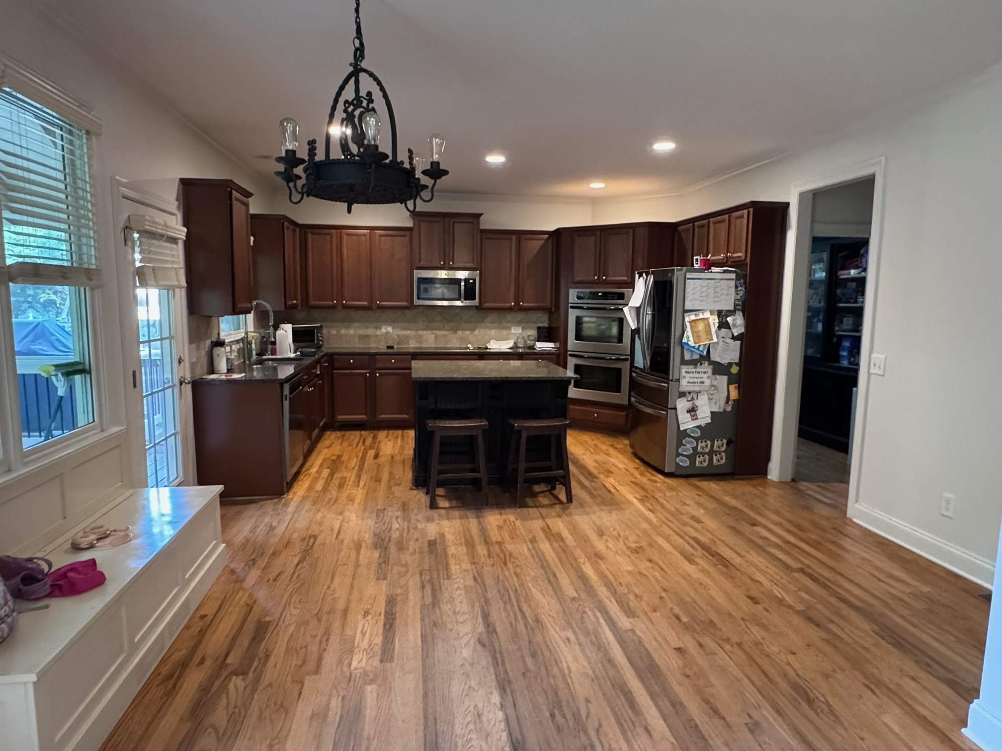 Kitchen before remodel